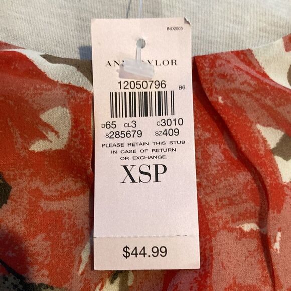 Ann Taylor petite extra small tank top - Picture 7 of 8